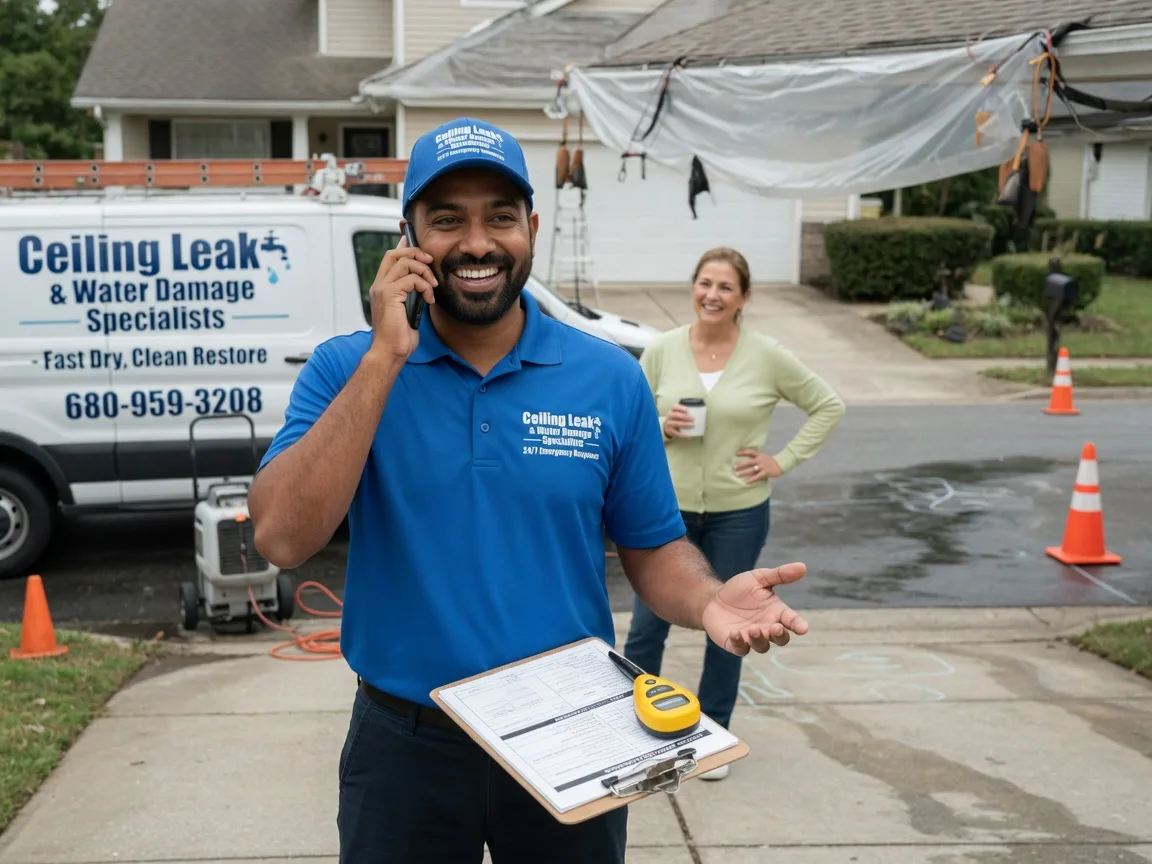 Ceiling Leak Cleanup Prestonsburg, KY FAQs